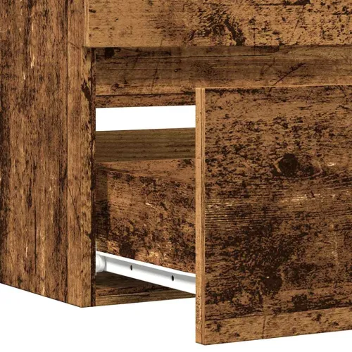 Ormarić za Lavabo - Umivaonik boja drva 100x38,5x45 cm konstruirano drvo - Staro drvo 100 x 38.5 x 45 cm Cijena
