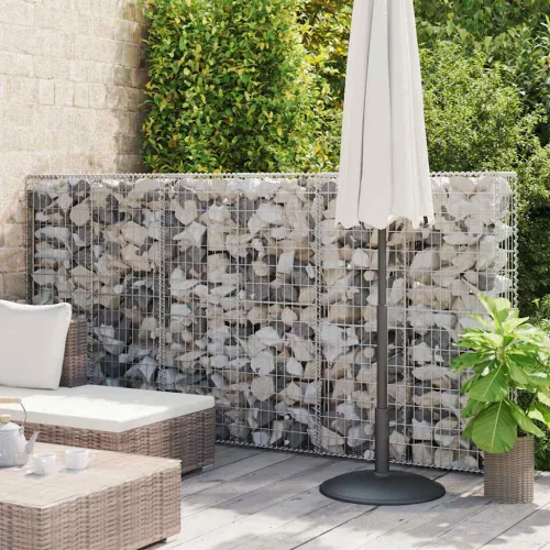 Gabion - Gabion ograde - Gabionska košara s poklopcima od pocinčane žice 150 x 100 x 30 cm  - 150 x 100 x 30 cm 1 150 x 100 x 30 Cijena