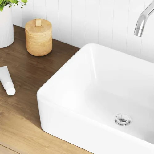 Lavabo - Umivaonik 40 x 30 x 13 cm keramički bijeli - Bijela 40 x 30 x 13 cm Cijena