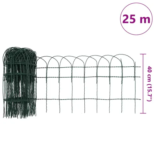 Ograda za gredice željezna 25x0,4 m - 25 x 0.4 m Cijena