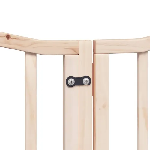 Vrata za pse s vratašcima 15 panela sklopiva 750 cm drvo topole - Prirodna 50 x 60 x 2 cm 15 Cijena