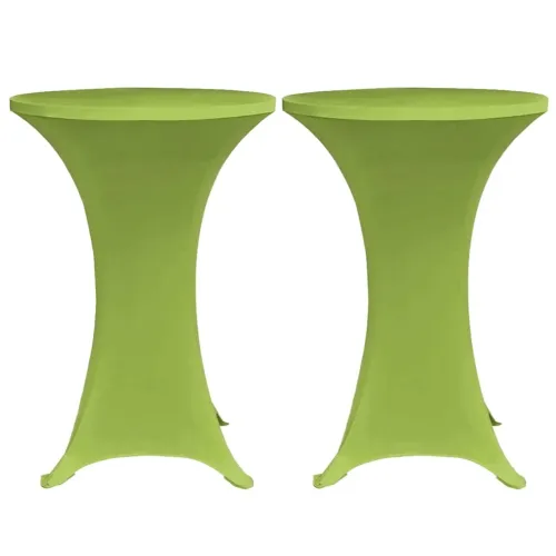 Rastezljivi stolnjak 4 kom 70 cm zeleni - Zelena 70 cm 4 Cijena