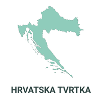Ikona hrvatske tvrtke i domaće podrške