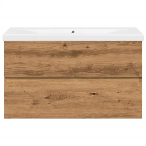 Ormarić za Lavabo - Umivaonik s ugradbenim umivaonikom Artisan hrast - hrast artisan 80 x 38.5 x 45 cm 1 bez slavine i odvoda Cijena