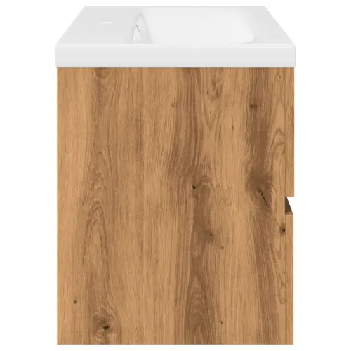 Ormarić za Lavabo - Umivaonik s ugradbenim umivaonikom Artisan hrast - hrast artisan 80 x 38.5 x 45 cm 1 bez slavine i odvoda Cijena