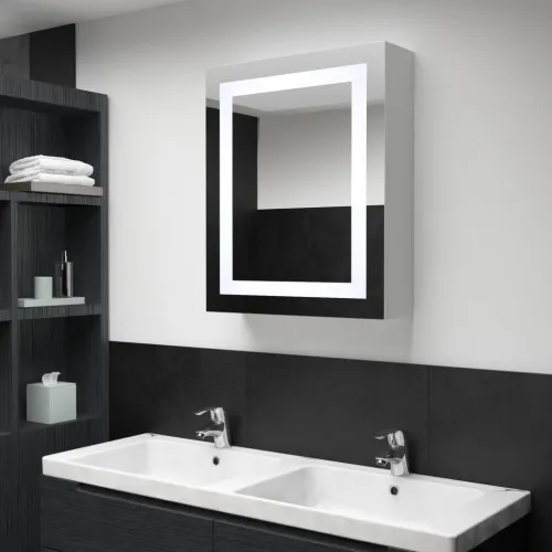 LED kupaonski ormarić s ogledalom 50 x 13 x 70 cm Cijena