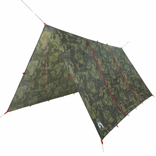 Cerada za kampiranje maskirna 451x420 cm vodootporna - Maskirna 451 x 420 cm taft 1 Cijena