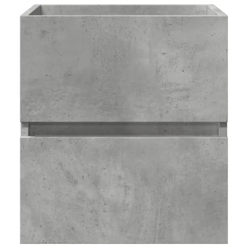 Ormarić za Lavabo - Umivaonik siva boja betona 41x38,5x45 cm drveni - Beton siva 41 x 38.5 x 45 cm Cijena