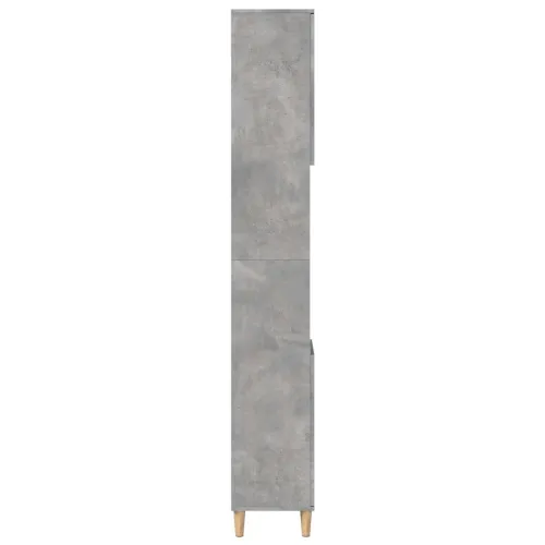 Kupaonski ormarić boja betona 30x30x190 cm konstruirano drvo - Beton siva Cijena