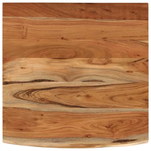 Kupaonska radna ploča 60x60x2,5 cm četvrtasta od drva bagrema - Prirodna 60 x 60 x 2.5 cm 1 Masivno bagremovo drvo Cijena