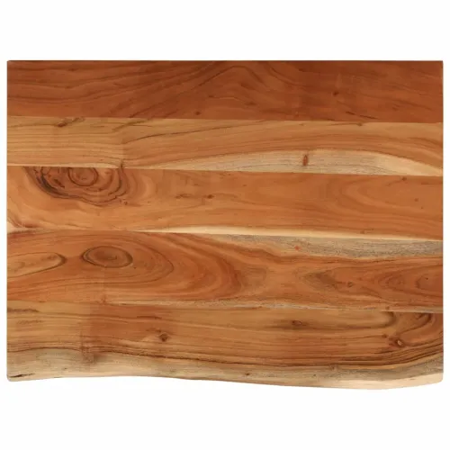 Kupaonska radna ploča 70x60x2,5 cm pravokutna od drva bagrema - Prirodna 70 x 60 x 2.5 cm 1 Masivno bagremovo drvo Cijena