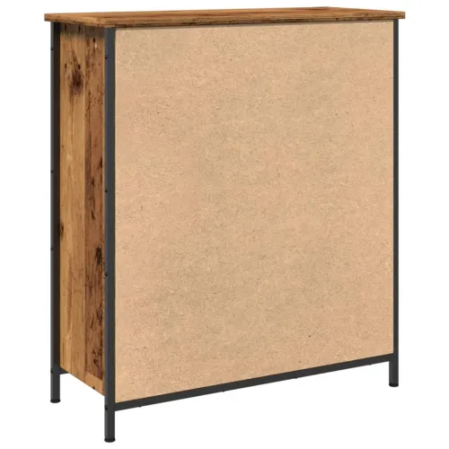 Komoda boja staro drvo 70x30x80 cm od konstruiranog drva - Staro drvo Cijena