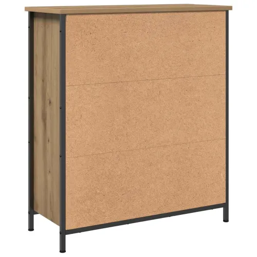 Komoda boja hrasta artisan 70x30x80 cm od konstruiranog drva - Hrast artisan Cijena