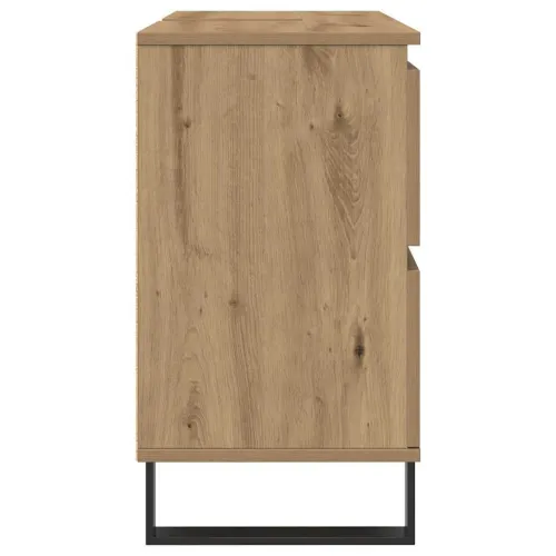 Kupaonski ormarić za Lavabo - Umivaonik boja hrasta konstruirano drvo - Hrast artisan Cijena