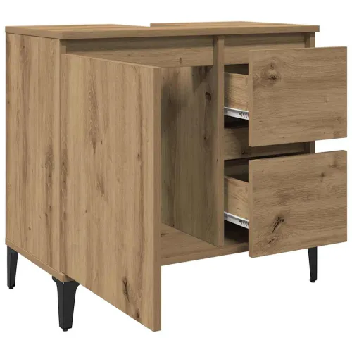 Ormarić za Lavabo - Umivaonik boja hrasta artisan 65x33x60 cm drveni - hrast artisan 1 Hrast artisan Cijena
