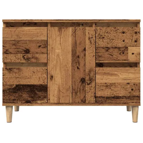 Ormarić za Lavabo - Umivaonik boja drva 80x33x60 cm konstruirano drvo - Staro drvo Cijena