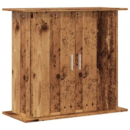 Stalak za akvarij boja drva 81x36x73 cm od konstruiranog drva - Staro drvo 81 x 36 x 73 cm Staro drvo 81 x 36 x 73 cm Cijena