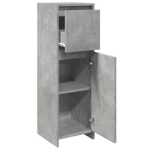 Kupaonski ormarić boja betona 30x30x95 cm od konstruiranog drva - Beton siva 1 1 Cijena
