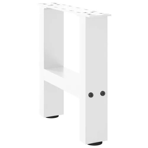 Noge za klub stolić bijele 2 kom 30 x (30-31) cm čelik - Bijela 30 x (30-31) cm 2 1 Cijena