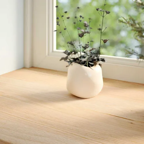 Prozorske klupice 2 kom 100x40x2 cm netretirane masivne hrast - Prirodna 100 x 40 x 2 cm Cijena