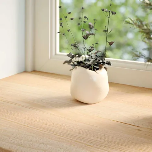 Prozorske klupice 2 kom 100x15x2 cm netretirane masivne hrast - Prirodna 100 x 15 x 2 cm Cijena