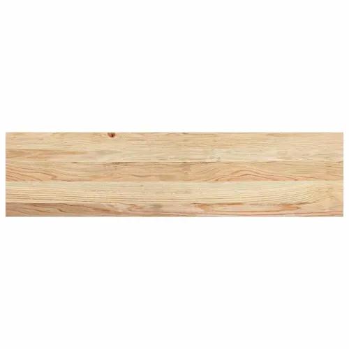 Prozorske klupice 2 kom 100x25x2 cm netretirane masivne hrast - Prirodna 100 x 25 x 2 cm Cijena