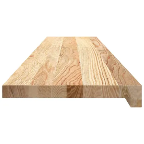 Prozorske klupice 2 kom 120x25x2 cm netretirane masivne hrast - Prirodna 120 x 25 x 2 cm Cijena