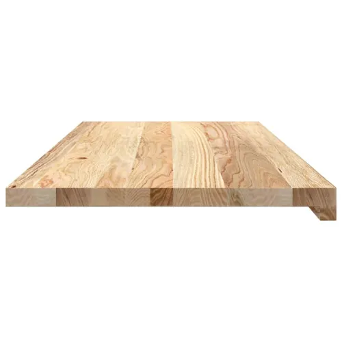 Prozorske klupice 2 kom 90x40x2 cm netretirane masivne hrast - Prirodna 90 x 40 x 2 cm Cijena