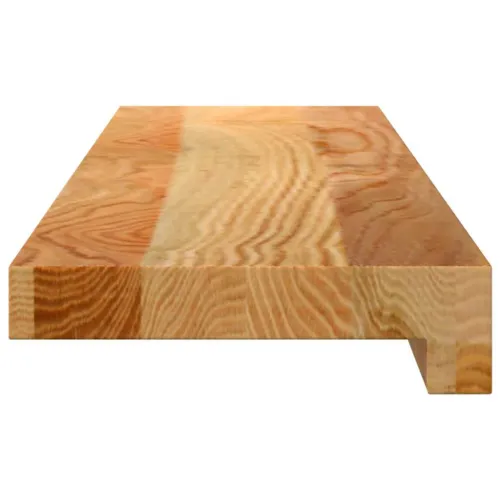Prozorske klupice 2 kom svijetlosmeđe 70x15x2 cm masivne hrast - Svjetlosmeđa 70 x 15 x 2 cm Cijena