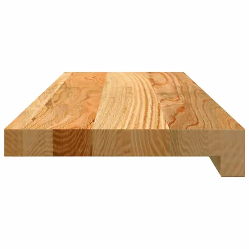 Prozorske klupice 2 kom svijetlosmeđe 70x20x2 cm masivne hrast - Svjetlosmeđa 70 x 20 x 2 cm Cijena