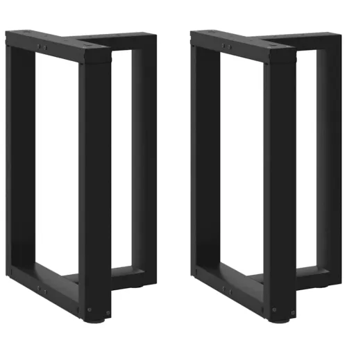 Noge za blagovaonski stol T-oblika 2 kom Crne 50x35x(72-73) cm Čelik - Crna 50 x 35 x (72-73) cm Cijena