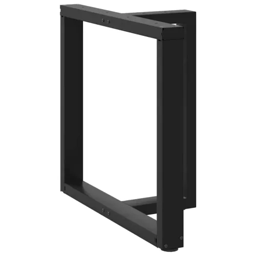 Noge za blagovaonski stol T-oblika 2 kom Crne 80x35x(72-73) cm Čelik - Crna 80 x 35 x (72-73) cm Cijena