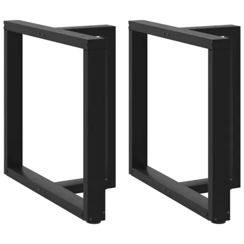 Noge za blagovaonski stol T-oblika 2 kom Crne 80x35x(72-73) cm Čelik - Crna 80 x 35 x (72-73) cm Cijena