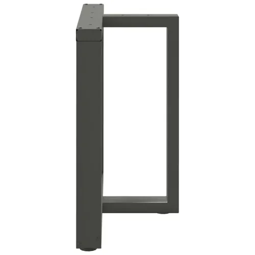 Noge za blagovaonski stol T-oblika 2 kom antracit 80x35x(72-73) cm čelik - Antracit 80 x 35 x (72-73) cm Cijena