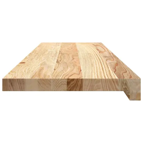 Prozorske klupice 2 kom 90x30x2 cm netretirane masivne hrast - Prirodna 90 x 30 x 2 cm Cijena
