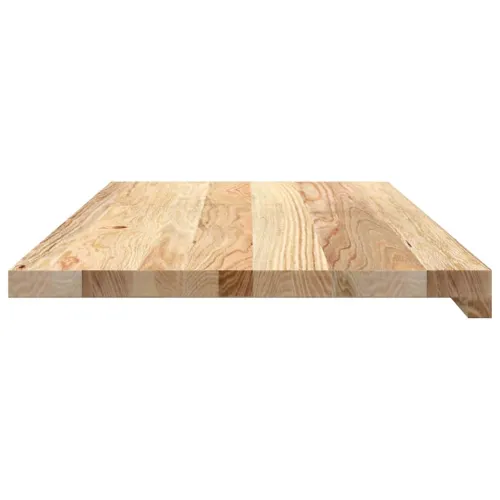 Prozorske klupice 2 kom 80x40x2 cm netretirane masivne hrast - Prirodna 80 x 40 x 2 cm Cijena