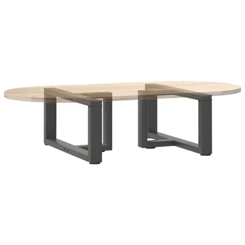 Noge za klub stolić T-oblika 2 kom antracit 60x25x(30-31) cm čelik - Antracit 60 x 25 x (30-31) cm Cijena
