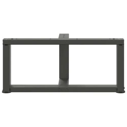 Noge za klub stolić T-oblika 2 kom antracit 60x25x(30-31) cm čelik - Antracit 60 x 25 x (30-31) cm Cijena