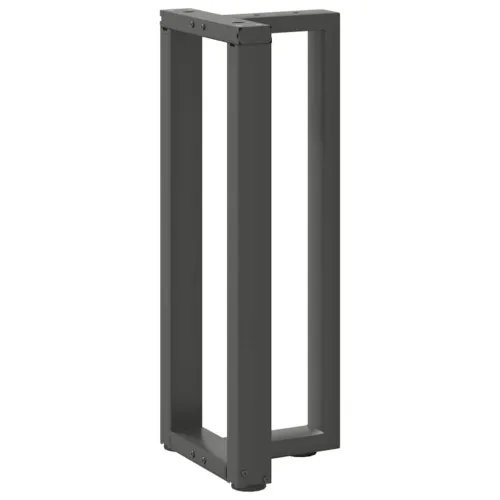 Noge za konzolni stol T-oblika 2 kom antracit 25x28x(72-73) cm čelik - Antracit 25 x 28 x (72-73) cm Cijena