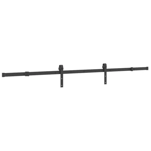 Gornja vodilica za klizna vrata 213,5 cm čelični crni - Crna 213.5 cm 1 Cijena