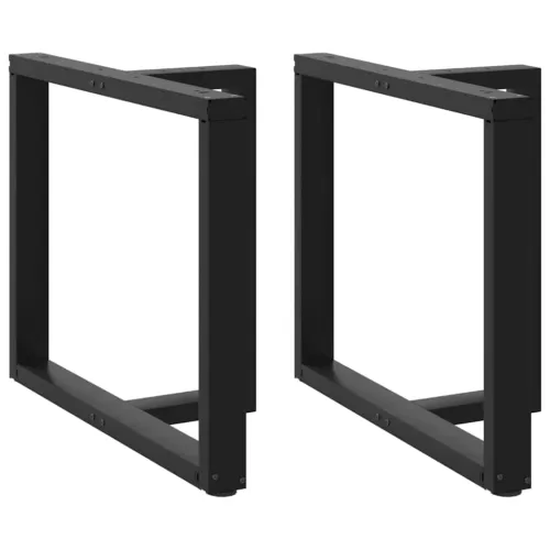 Noge za blagovaonski stol T-oblika 2 kom Crne 90x35x(72-73) cm Čelik - Crna 90 x 35 x (72-73) cm Cijena