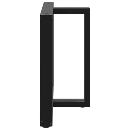 Noge za blagovaonski stol T-oblika 2 kom Crne 90x35x(72-73) cm Čelik - Crna 90 x 35 x (72-73) cm Cijena