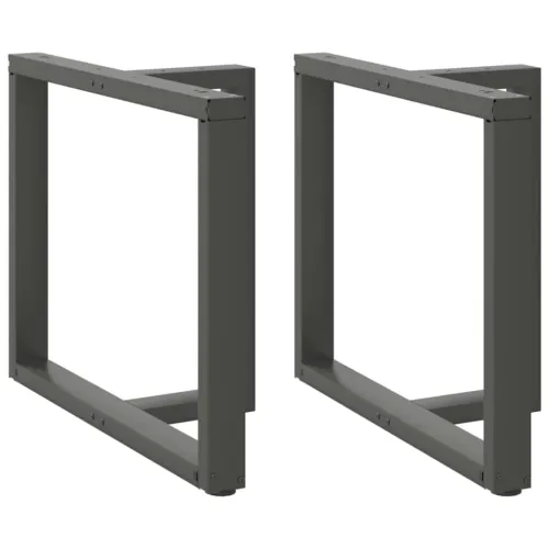 Noge za blagovaonski stol T-oblika 2 kom antracit 90x35x(72-73) cm čelik - Antracit 90 x 35 x (72-73) cm Cijena
