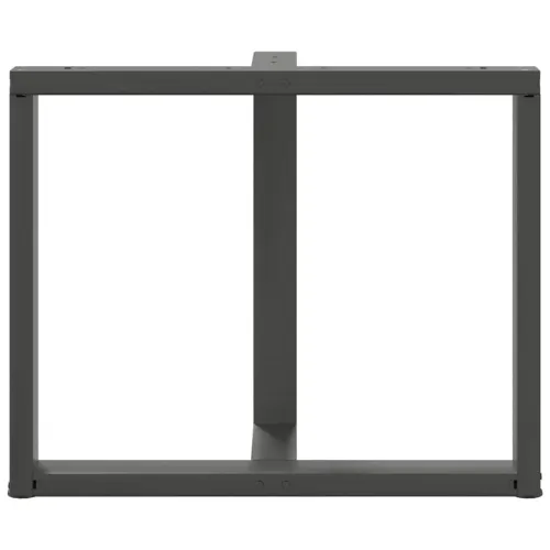 Noge za blagovaonski stol T-oblika 2 kom antracit 90x35x(72-73) cm čelik - Antracit 90 x 35 x (72-73) cm Cijena