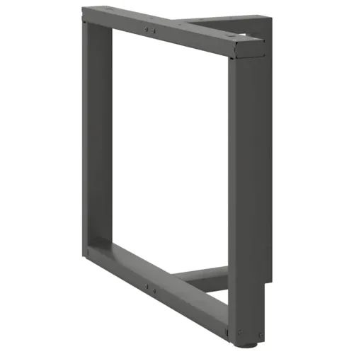 Noge za blagovaonski stol T-oblika 2 kom antracit 90x35x(72-73) cm čelik - Antracit 90 x 35 x (72-73) cm Cijena