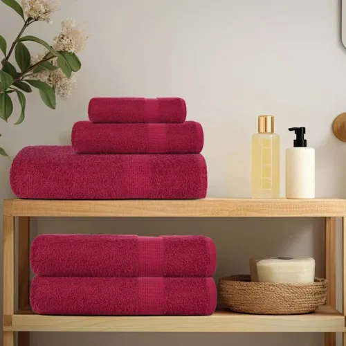 Set ručnika FROGN od 8 dijelova bordo 360 g/m² - Bordo Cijena