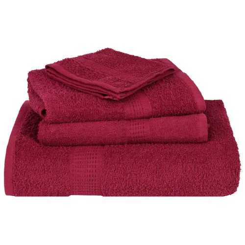 Set ručnika FROGN od 8 dijelova bordo 360 g/m² - Bordo Cijena