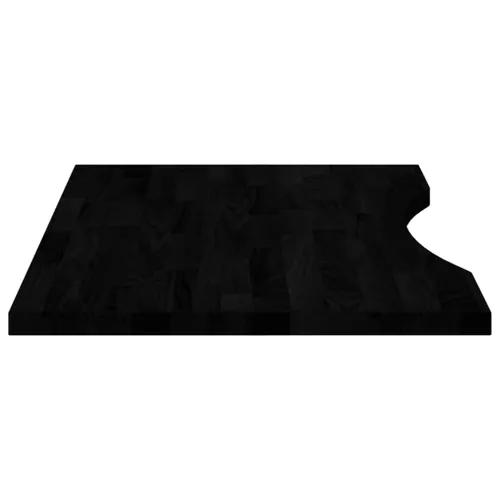 Ploča za radni stol tamnosmeđa 80x50x2,5 cm drveni pravokutni - Tamno smeđa 80 x 50 x 2.5 cm Cijena