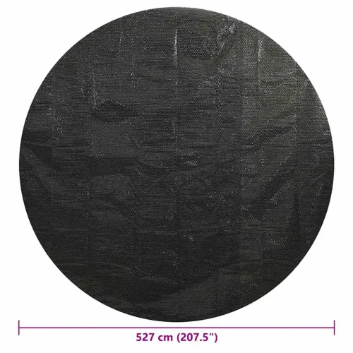 Pokrivač za bazen crni 527 cm PE - 1 Crna Ø 527 cm 110 μm Cijena