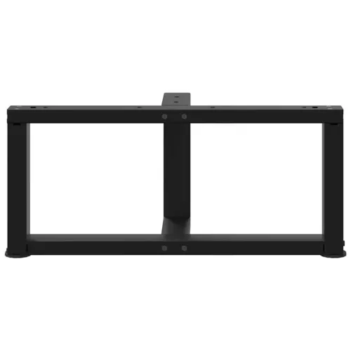 Noge za klub stolić T-oblika 2 kom Crne 70x25x(30-31) cm Čelik - Crna 70 x 25 x (30-31) cm Cijena